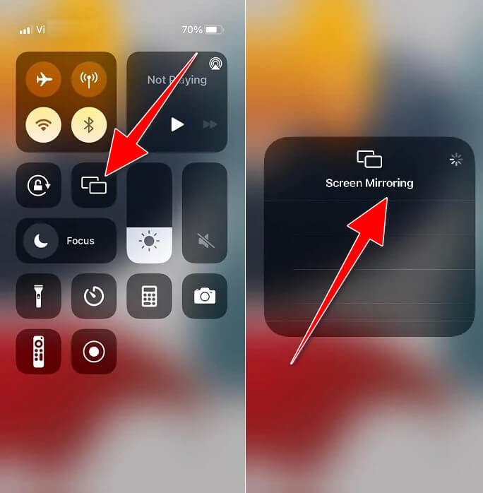 Otevřete Airplay na iOS