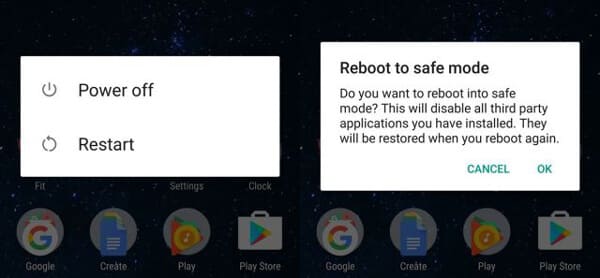 Android Veilige modus
