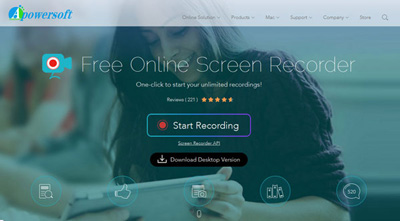any mp4 online video screen recorder