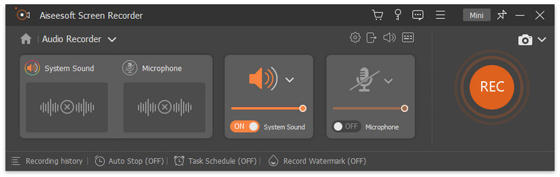 Audio Recorder Interface