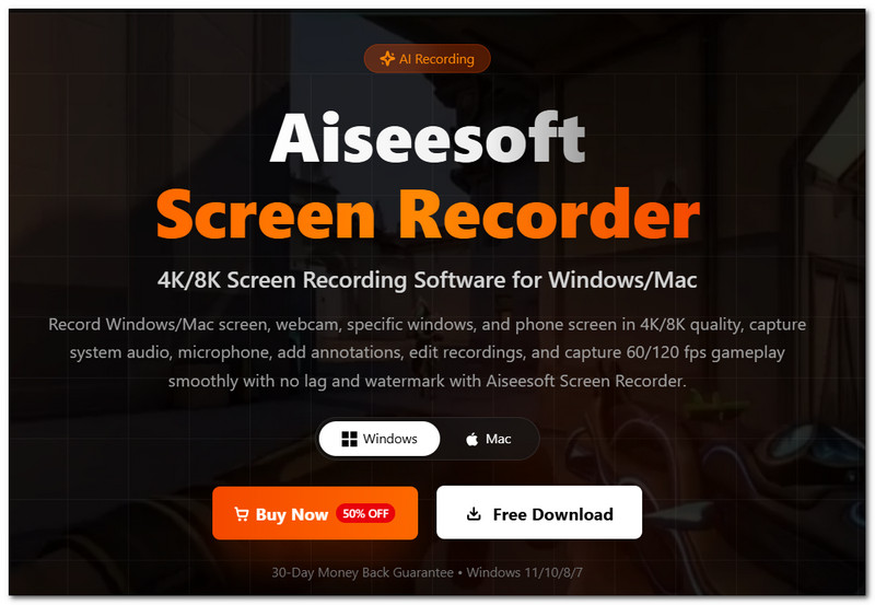 Aiseesoft Screen Recorder Android