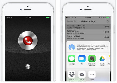 Call Recorder Lite voor iPhone