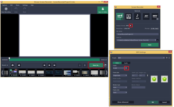 Wijzig de videocodec