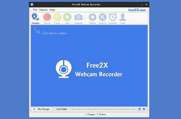 Free2X Registratore per webcam