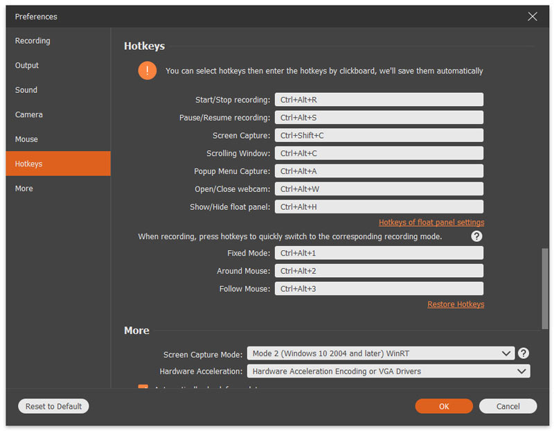 best obs recording settings