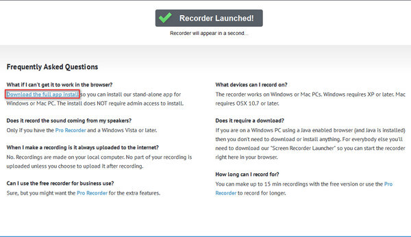 screencast o matic free vs pro