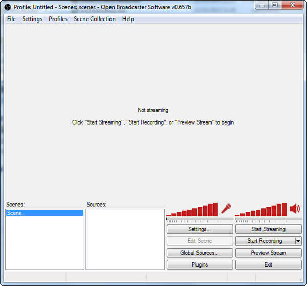 Åben Broadcasting-software