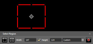 Select Capture Region