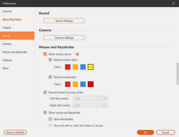 Scherm Recorder Interface