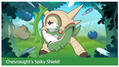 Chesnaught's Spiky Shield