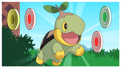 Smash bersaglio di Turtwig