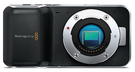 Blackmagic vertragen camera