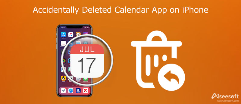 Przypadkowo usunięta aplikacja kalendarza na iPhonie
