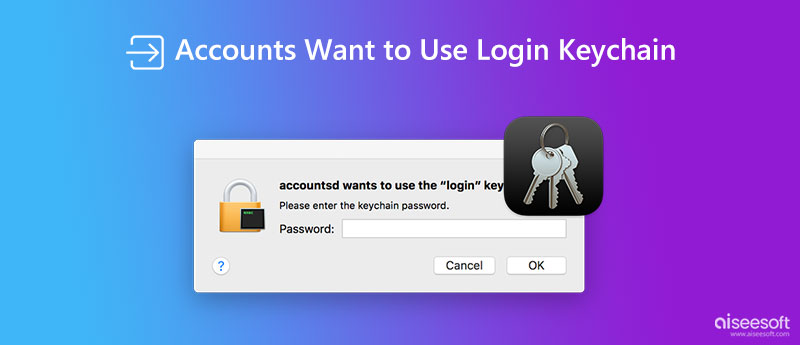 Accounts Want to Use Login Keychain