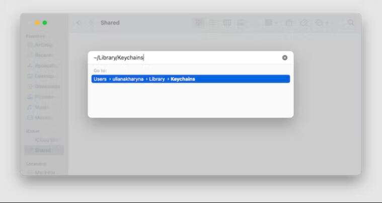 Create New Keychain
