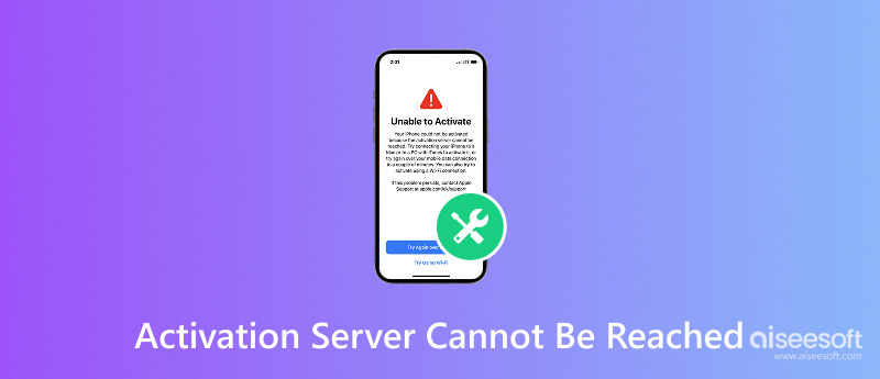 Activation Server Cannot Be Reached