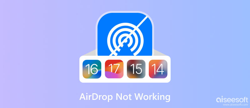 AirDrop werkt niet