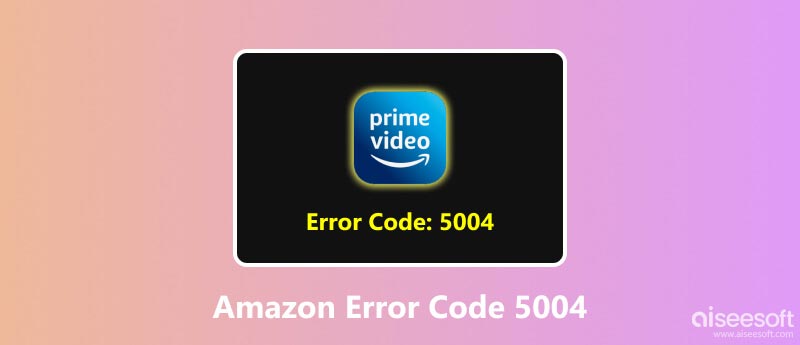 Amazonin virhekoodi 5004