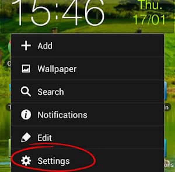Settings