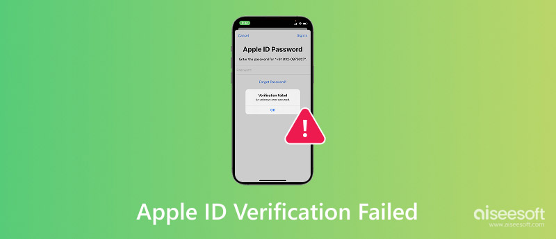 Apple Id Verification Failed