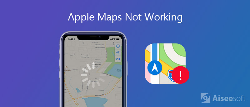 Apple Maps не работает