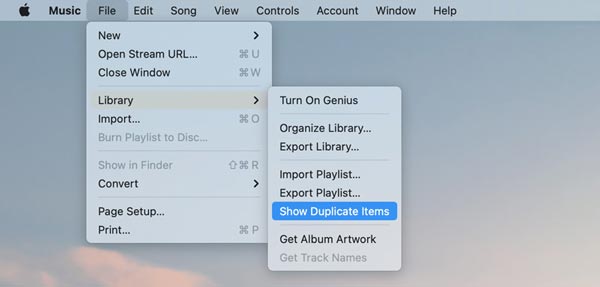 Apple Music Toon dubbele items
