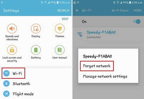 Wifi'yi Sıfırla