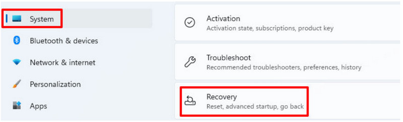 Locate The Recovery