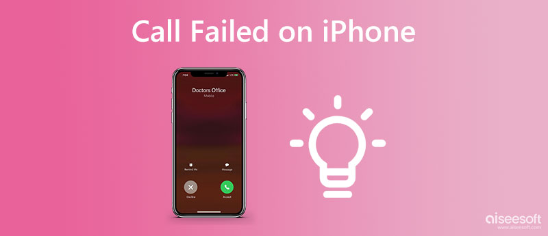 Hovor se nezdařil na iPhone