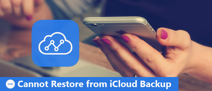 Kan ikke gjenopprette fra iCloud Backup