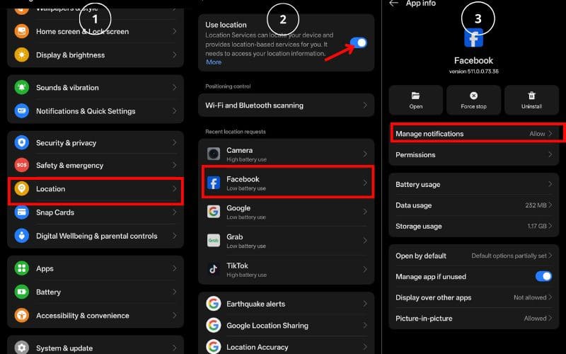 Turn on Location Services