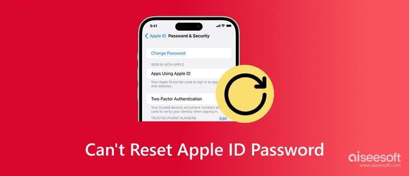 Can’t Reset Apple ID Password