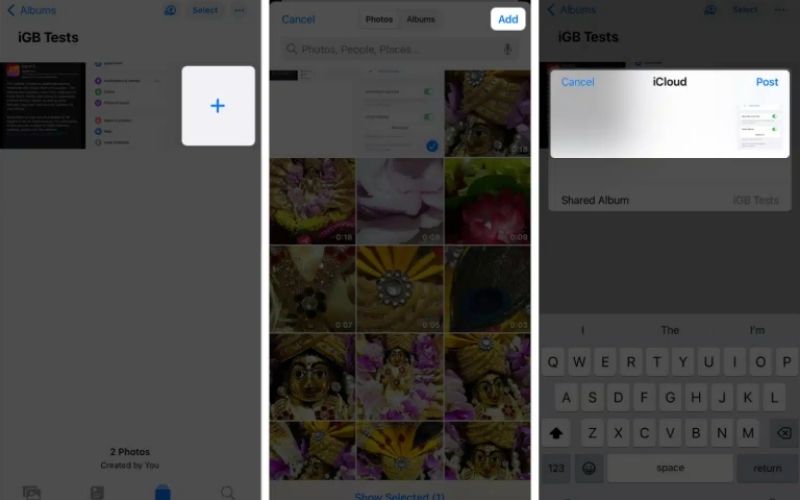 Add Photos Or Videos