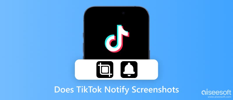 Meddelar TikTok skärmdumpar