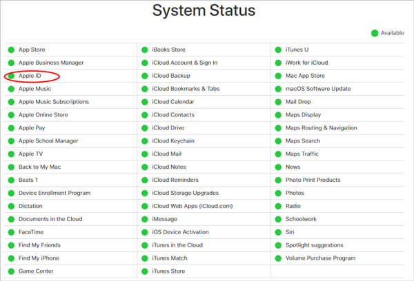 Controleer Servers