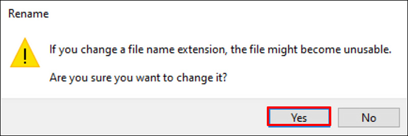 Change Excel File Extension Rename