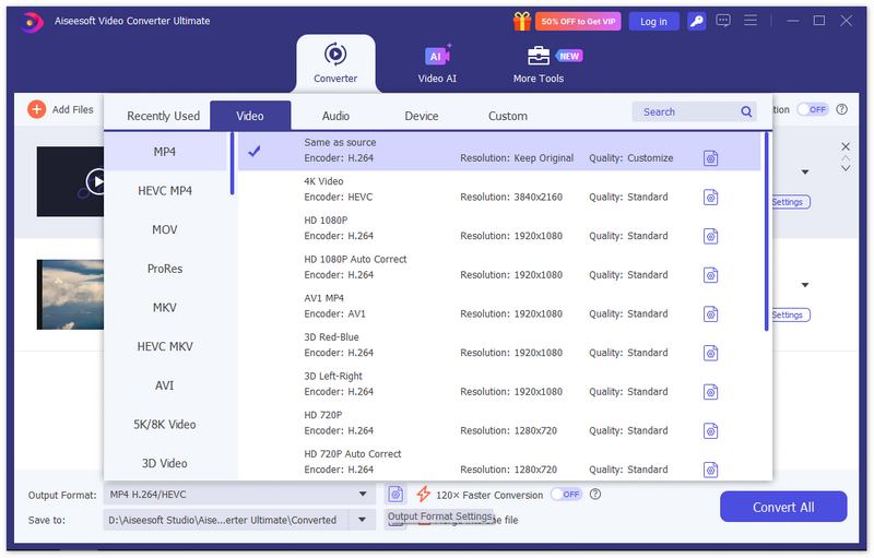 Convert Select Format