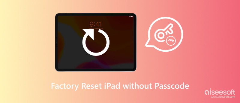 Ripristina le impostazioni di fabbrica dell'iPad senza passcode