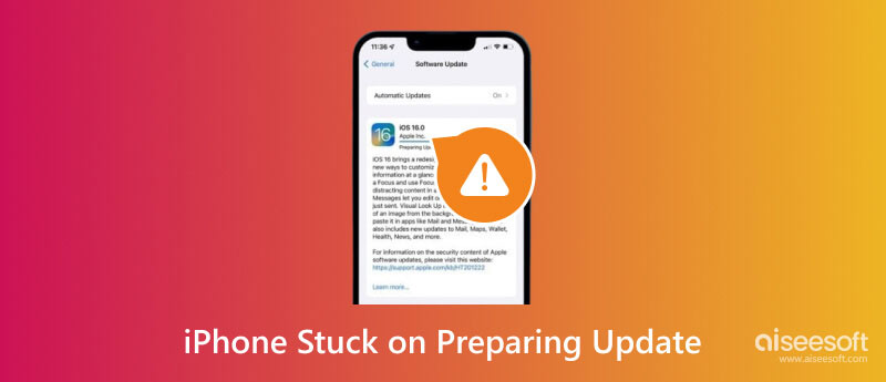 Fix iPhone Stuck on Preparing Update