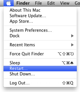 Genstart Mac