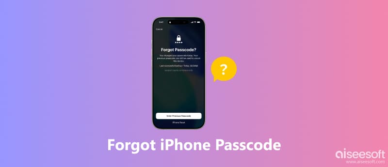 Forgot Iphone Passcode