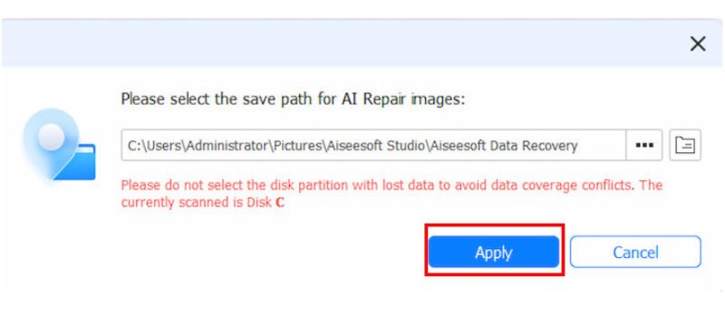 Select Folder to Save