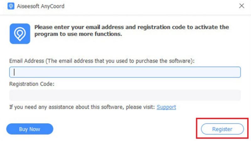 Enter Registration Code