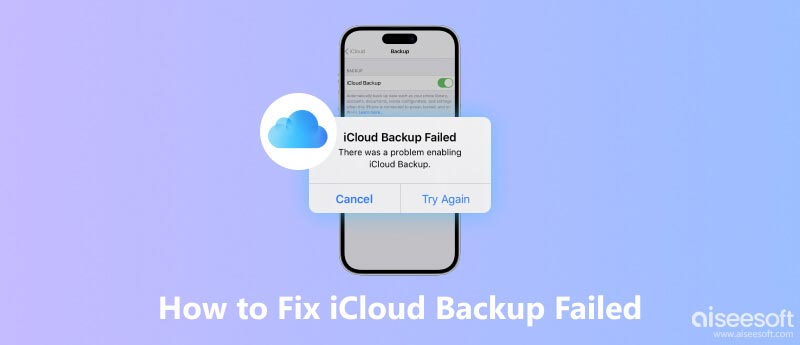 iCloud Backup mislyktes