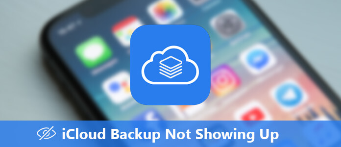 iCloud Bbackup未显示