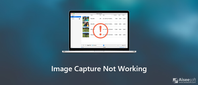 Image Capture werkt niet