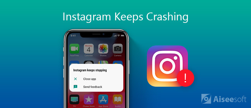 Instagram blijft crashen