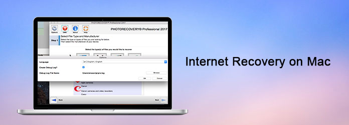 Internettgjenoppretting på Mac