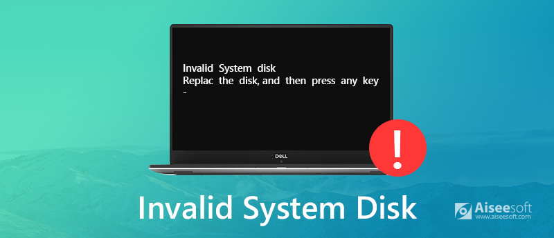 Ugyldig systemdisk