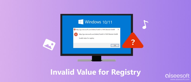 Invalid Value for Registry